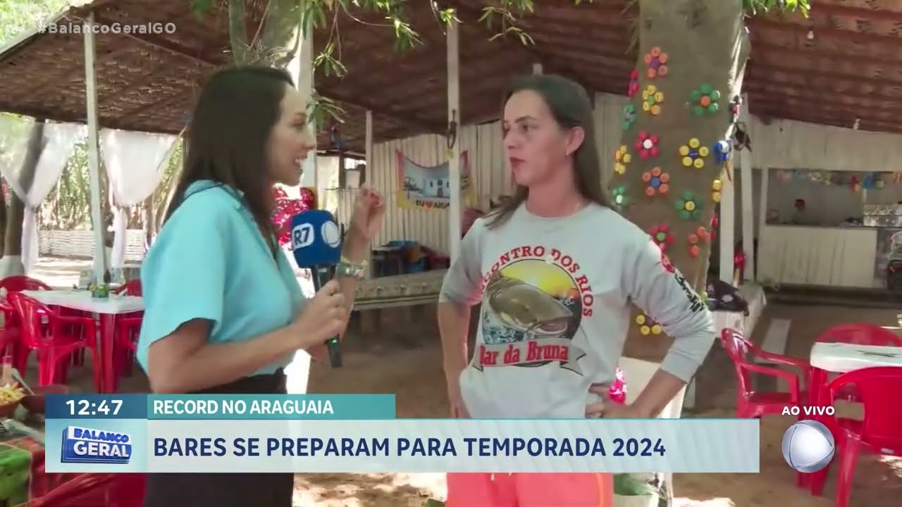 RECORD NO ARAGUAIA: BARES SE PREPARAM PARA TEMPORADA 2024