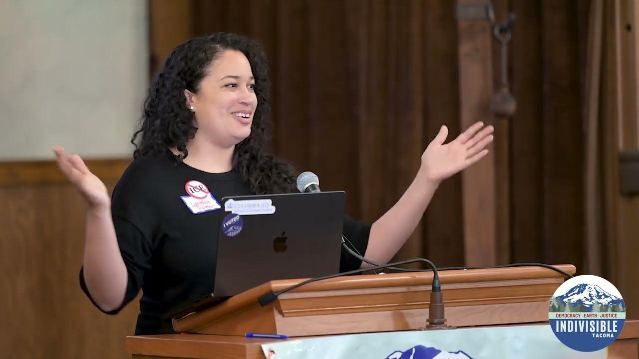 How to Get Involved with Indivisible Tacoma featuring Latasha Palmer