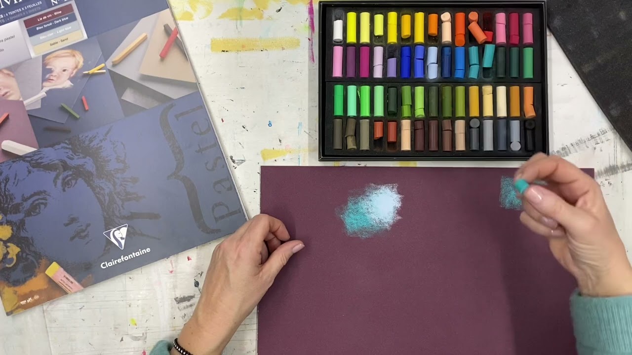 Hoe gebruik je soft pastel?