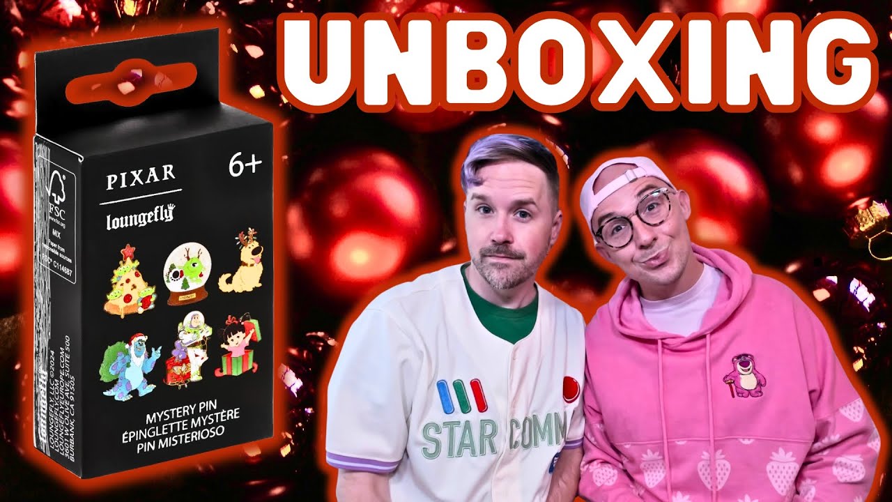 Loungefly Disney Pixar Character Holiday Blind Box Pins | Hot Topic Haul | Christmas Unboxing