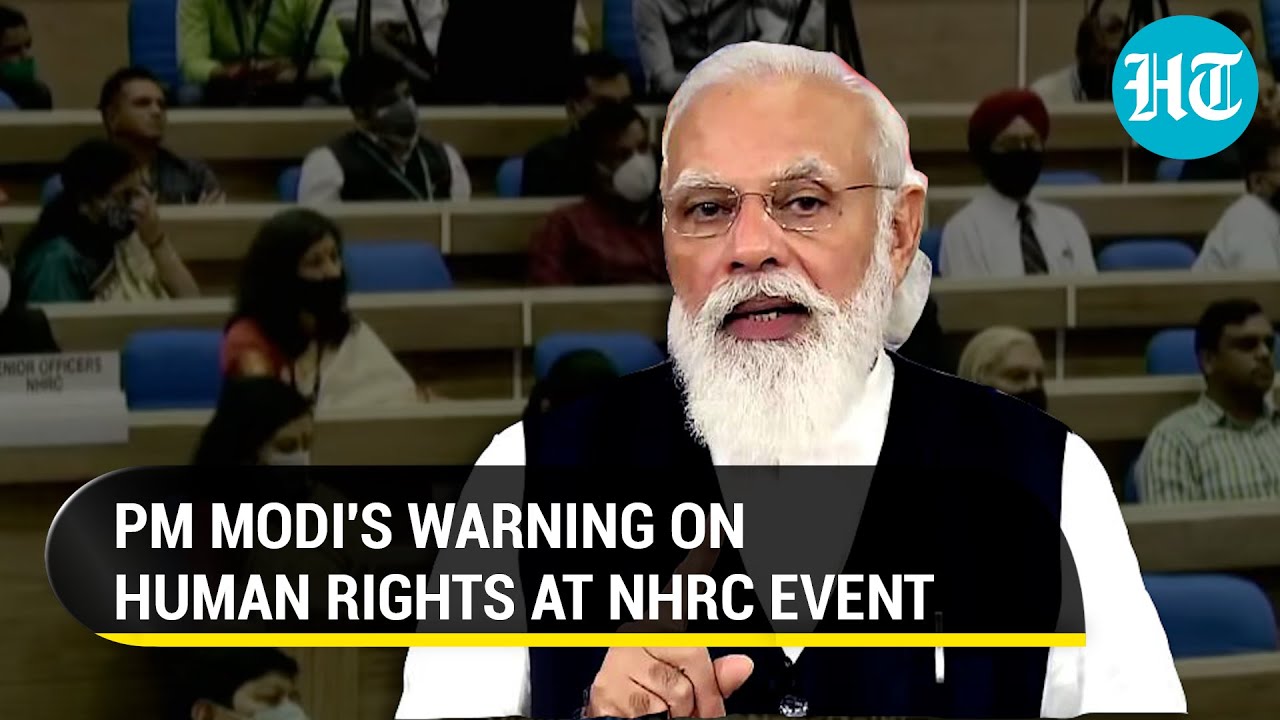'Dangerous for democracy': PM Modi's warning on 'selective interpretation of human rights'