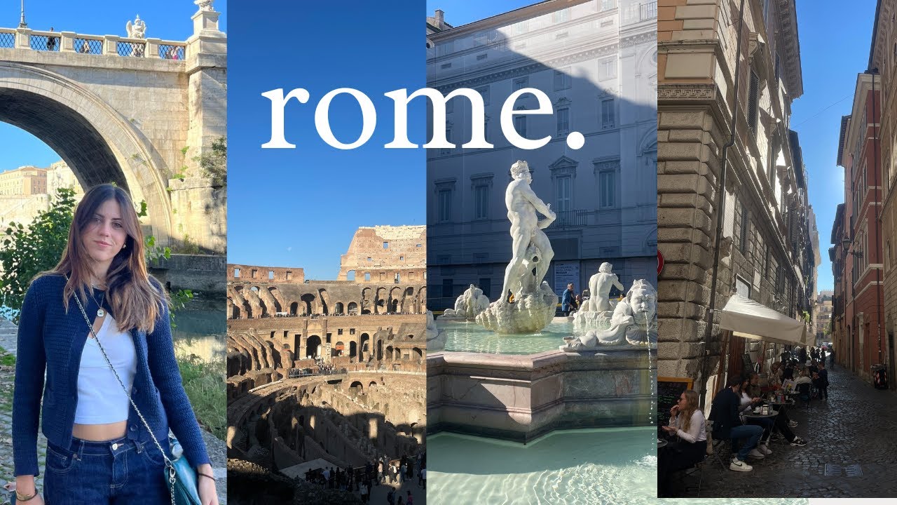 Weekend in Rome + Remote Work Days in Barcelona 🌿 | Chill Vlog