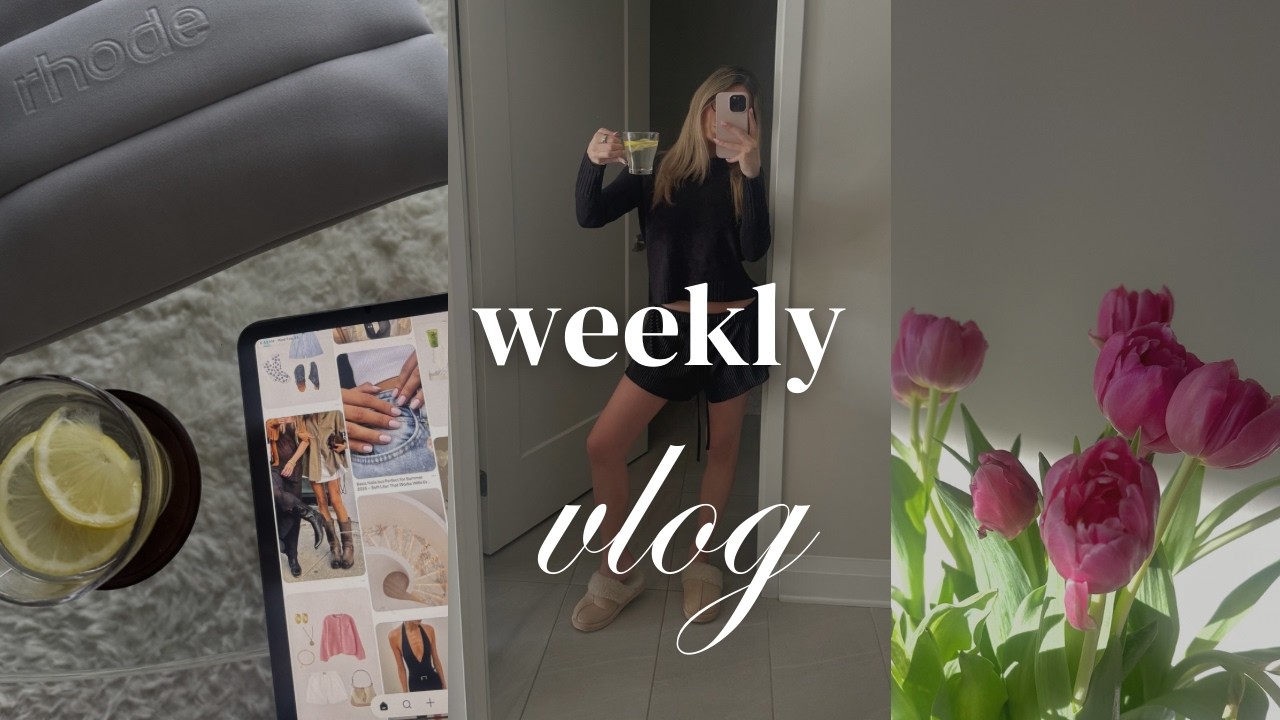 vlog: spring shopping, life updates and returning to pilates