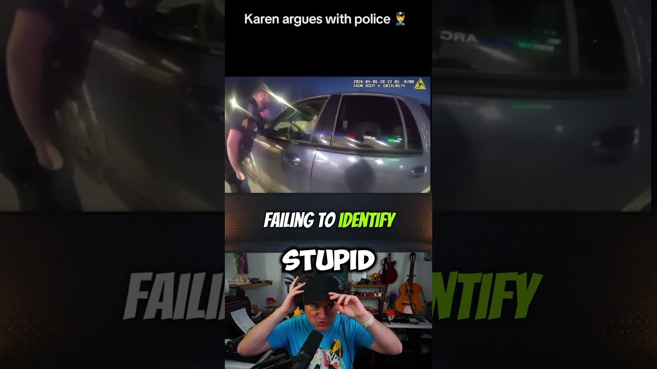 Karen Does EVERYTHING to Get Arrested! #cops #police #lawenforcement #reaction