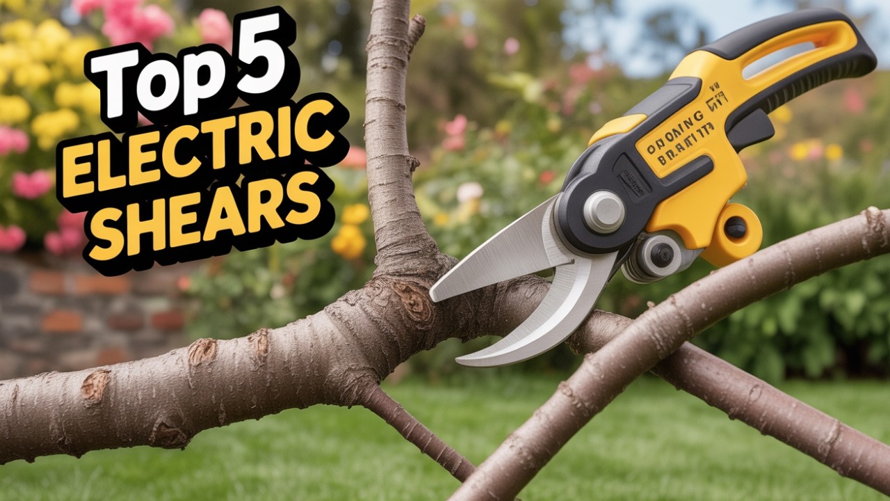 Top 5 Best Electric Pruning Shears You Need in 2025!