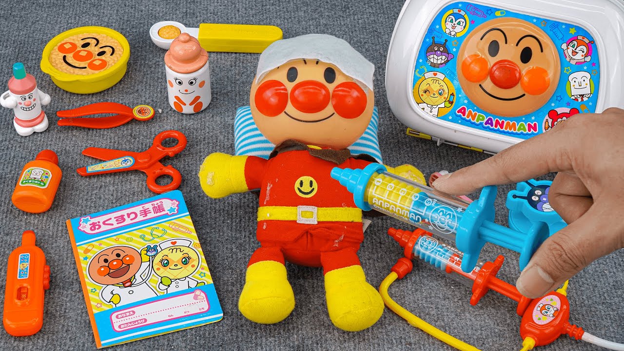 90 Minutes Satisfying with Unboxing Anpanman Doctor Checkup & Hospital Playset ASMR アンパンマンのおもちゃまとめ大全