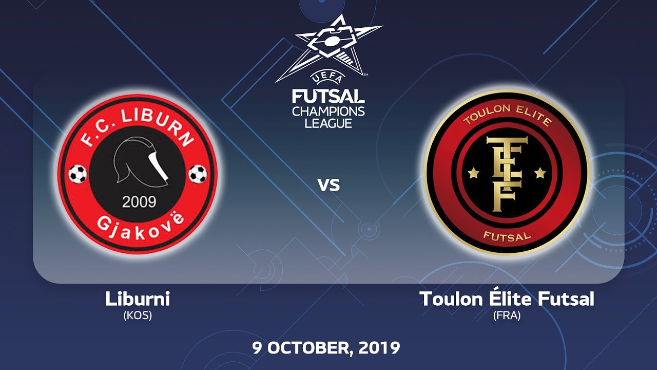 Liburni (KOS) - Toulon &Eacute;lite Futsal (FRA). UEFA Futsal Champions League Main Round - 9.10.2019.