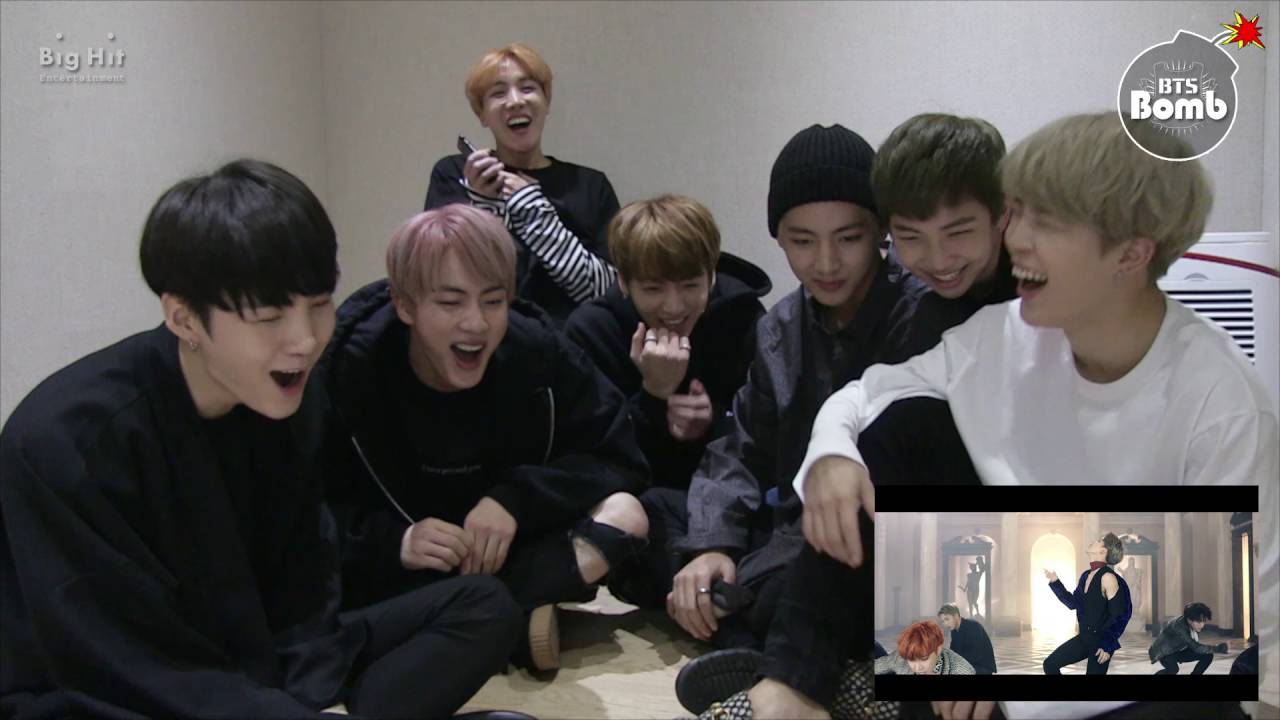 [BANGTAN BOMB] '피 땀 눈물' MV Reaction by BTS - BTS (방탄소년단)