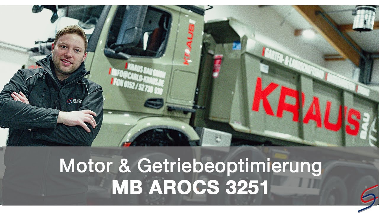 Motor & Getriebeoptimierung - Mercedes Benz Arocs 3251