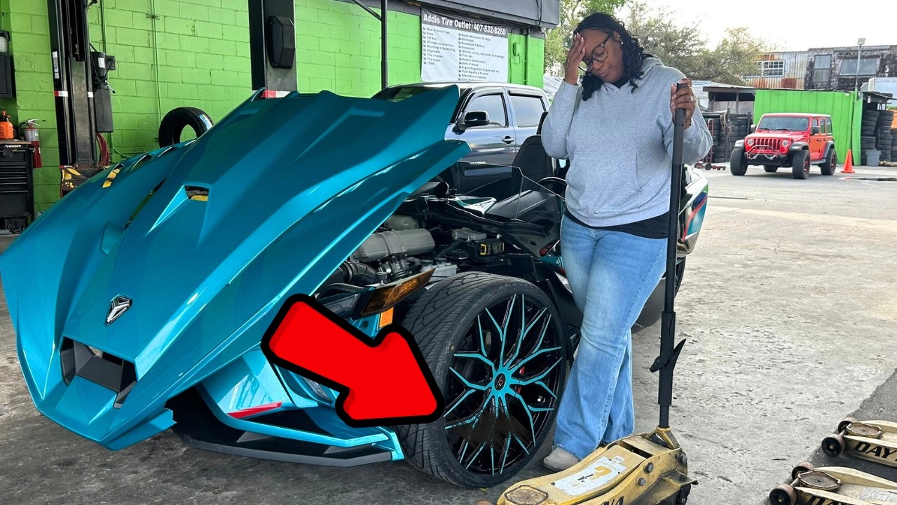 She Ruined Her Brand New Wheels