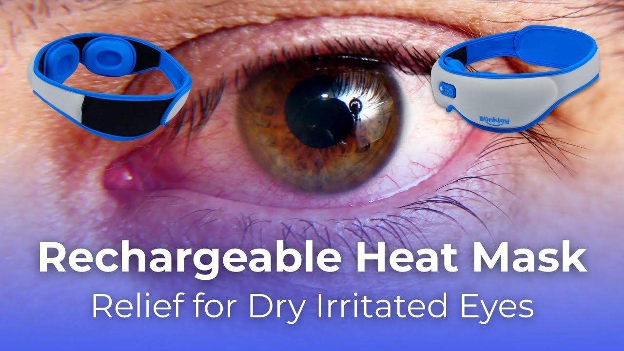 Blinkjoy Rechargeable Heat Mask for dry eye and lid irritation