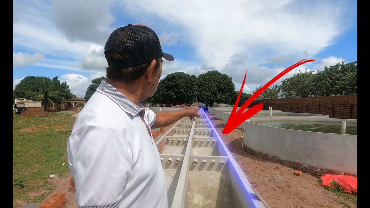 Qual a bomba ideal para esse filtro gigante + segredo para rebocar as paredes dos tanques!