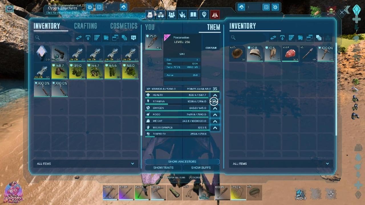 I Whipped His Baryonyx from his Hand! Ark Ascended