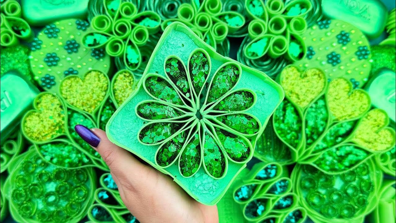 ​ @AllaAsmr  ★Immersive ASMR Soap★Relaxing Soap Cutting, Crushing, and Crafting with Foam and Starch