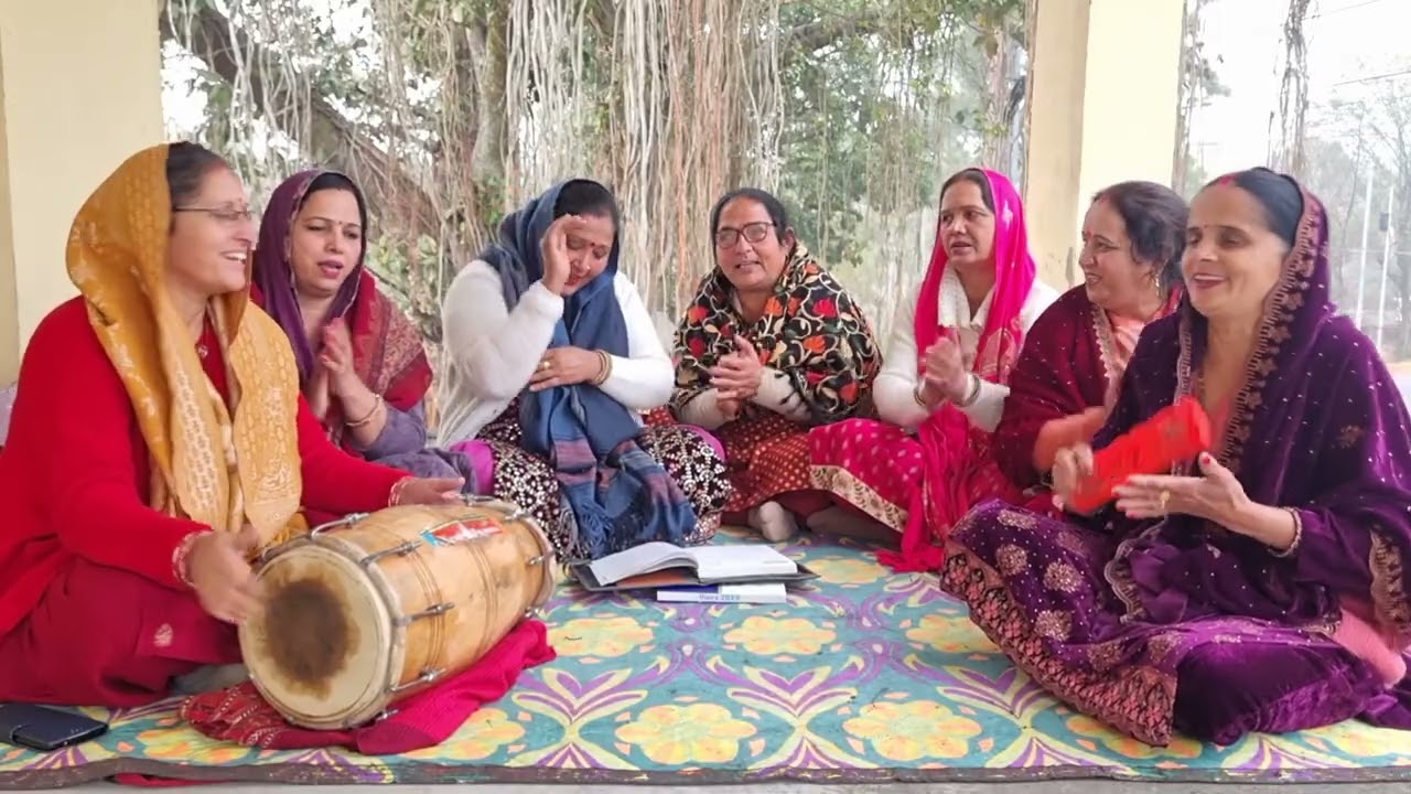 #bhajan #shivratri 🌷नी ऐ केडे पिण्डों आया गौरजां दा लाडा #kirtan🙏🏻