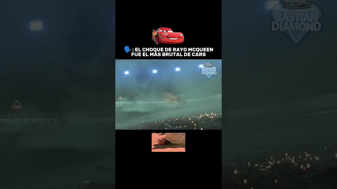 💎 &iquest;El Choque m&aacute;s Brutal de #Cars? ☠️🔥⁉️ #cars2 #cars3 #mcqueen #memes #disney #peliculas #fyp #edit