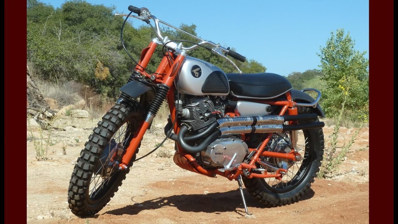 1965 HONDA 305 CL77 DIRT SCRAMBLER (Highlights) (CL72, CB77, CA77)