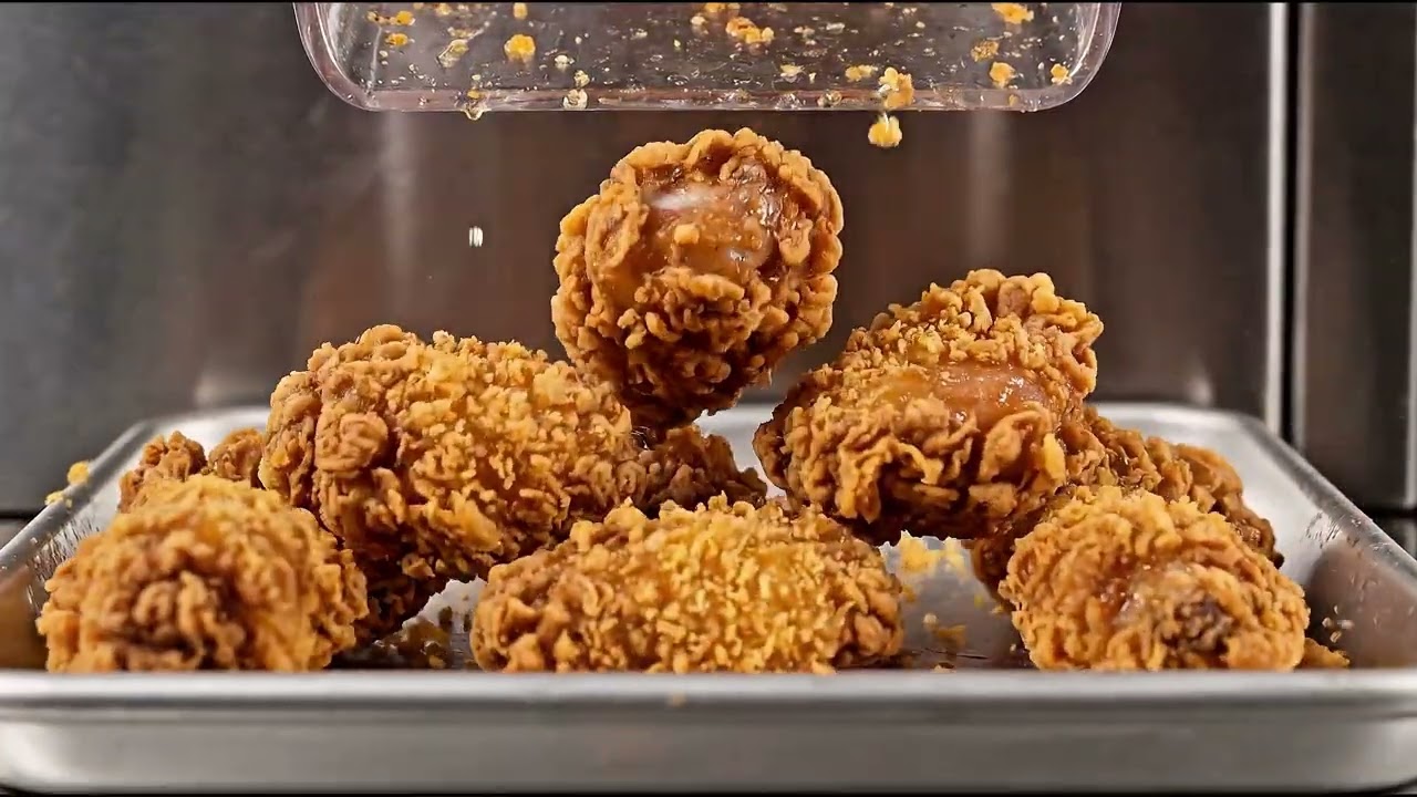 Ultimate AI Fast Food Machine 🤖 | Satisfying ASMR Compilation zinger burger 🍔