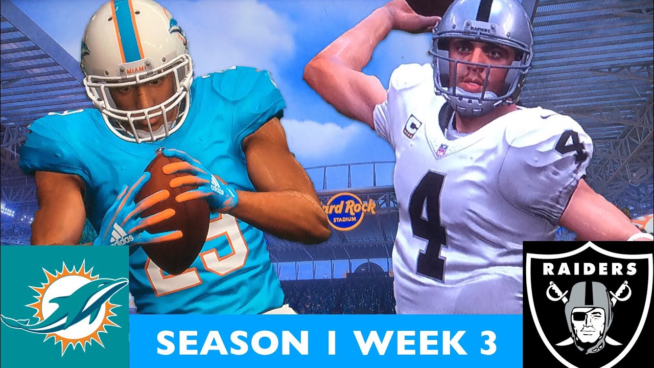 Madden 19 Miami Dolphins Franchise Ep 4 SLOPFEST! S1 W3