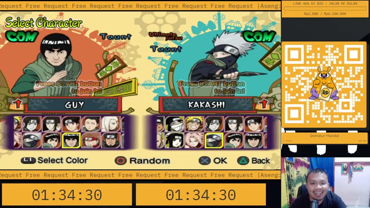 NOSTALGIA ZAMAN PS2 | Naruto Shippuden Ultimate Ninja 5