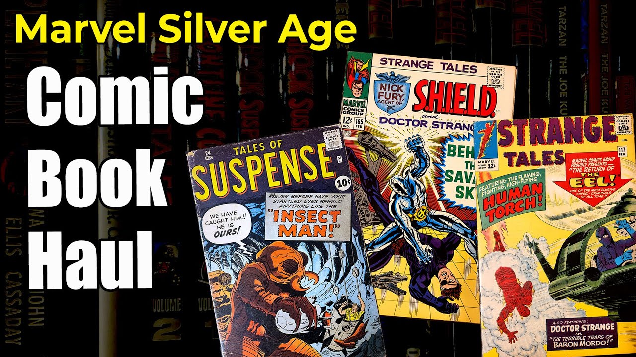 Comic Book Haul! Silver Age pre-hero Marvel, Jim Steranko and Steve Ditko Strange Tales