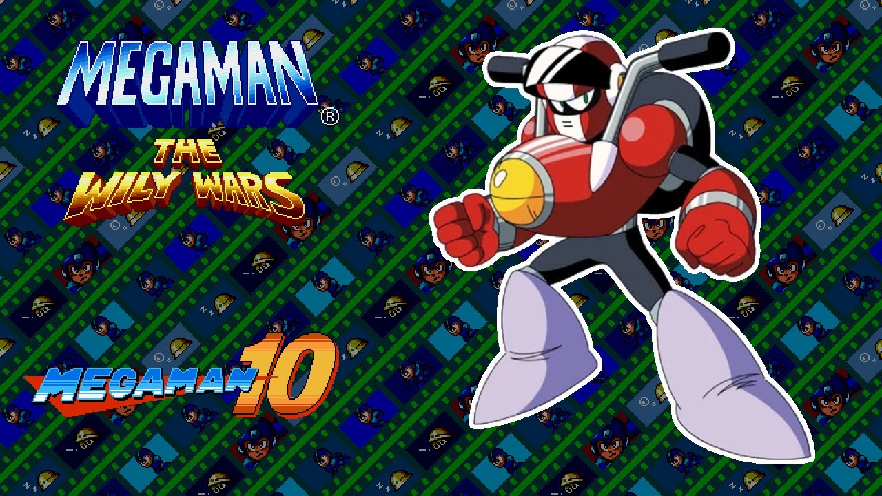 Nitro Man's Stage (Nitro Rider) - Mega Man 10 - Mega Man: The Wily Wars Style Cover