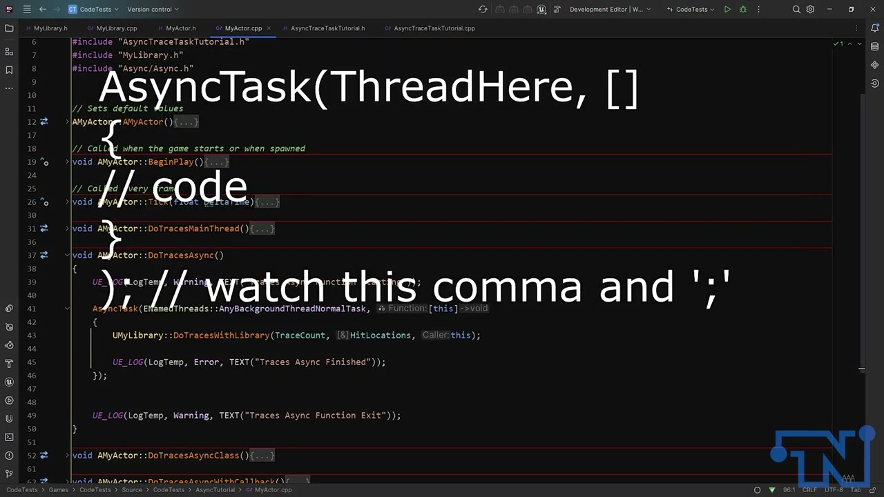 Async Tasks in UE5 [With Chika!]