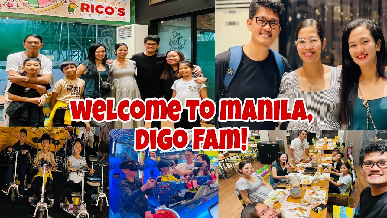 DIGO FAM IN MANILA | MALL OF ASIA | SM MOA SEASIDE | TITSER DIG
