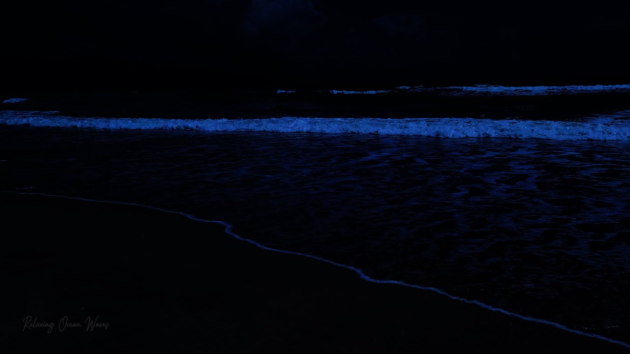 Deep Sleep Within 5 Minutes With 24 Hours Of Ocean Wave Sounds At Night, Therapy For Insomnia