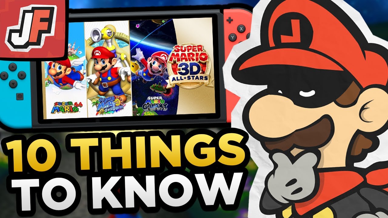 10 Things You NEED to KNOW About SUPER MARIO 3D ALLSTARS!! (Before You Buy)