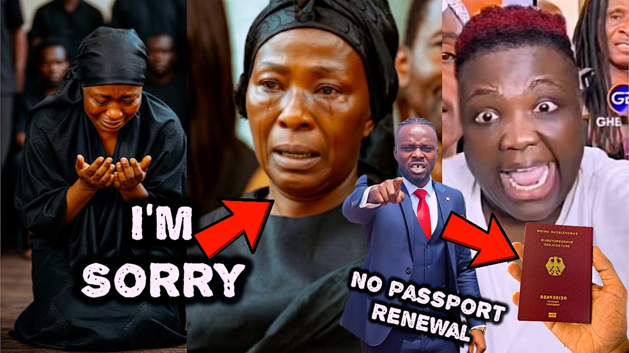 Break, Odo Bronii Finally Writes Apology Letter To Akosua Serwaa Begged Her For Passport Renewal..