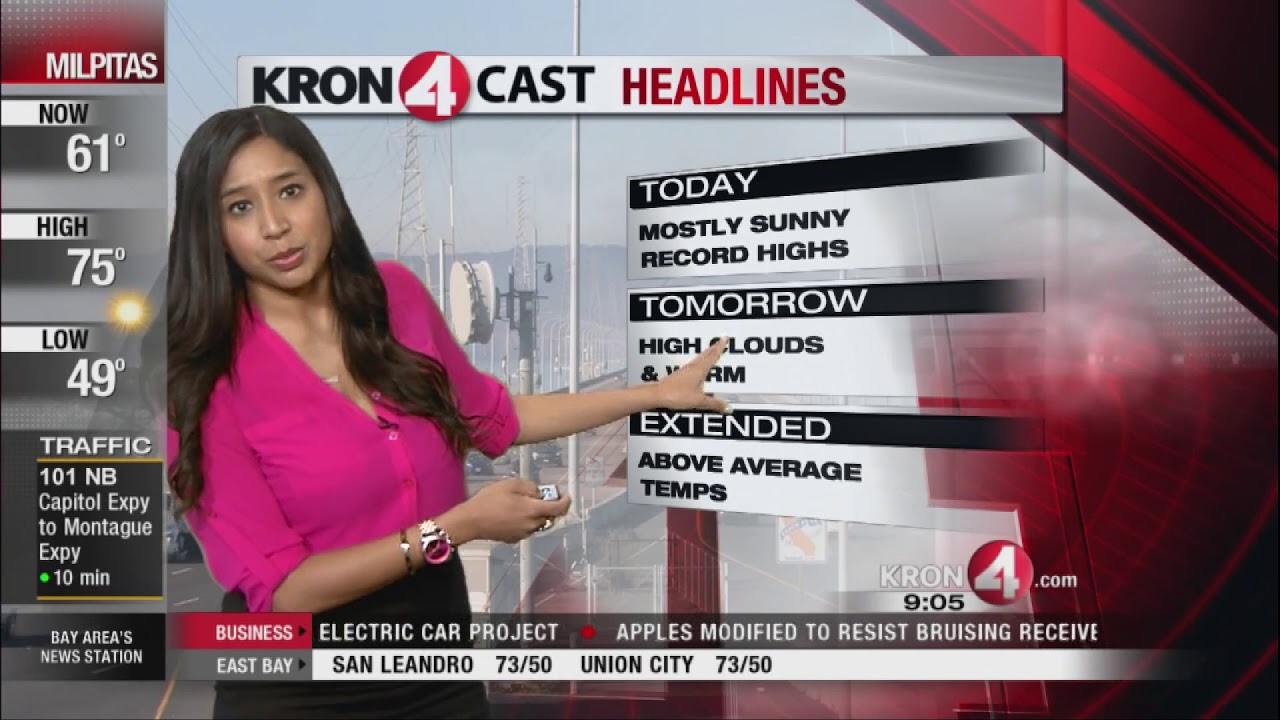 Erica Kato Weather Forecast Reel