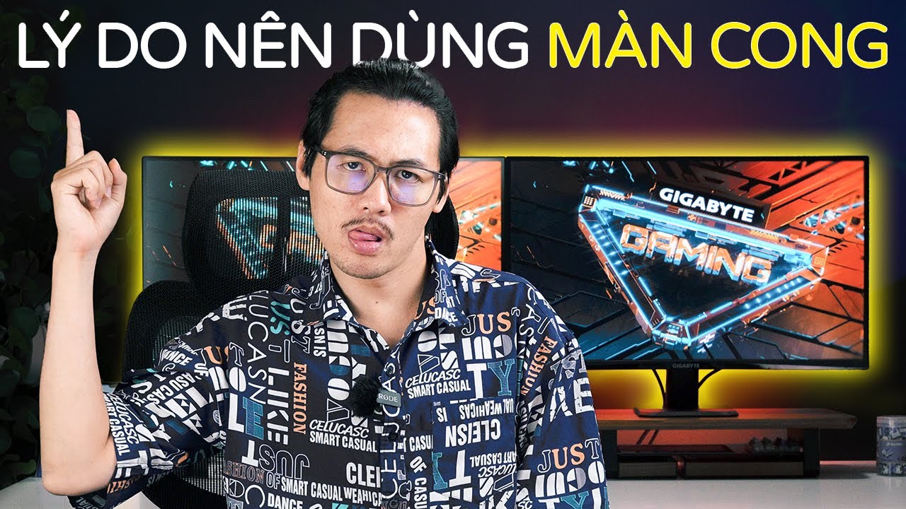 Màn Hình CONG 4 TRIỆU 180Hz: CONG Ăn CONG, THẲNG ăn THẲNG! - So Sánh Màn Gigabyte G27FC và GS27FC