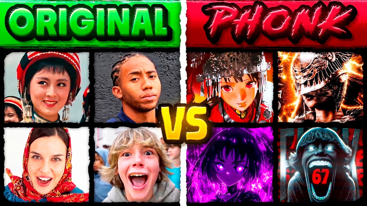 ORIGINAL vs PHONK/FUNK VERSION