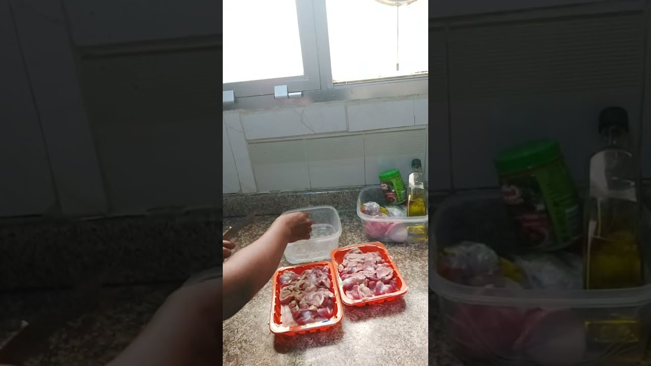 COOK WITH ME GIZZARDS , PLANTIN AND RICE