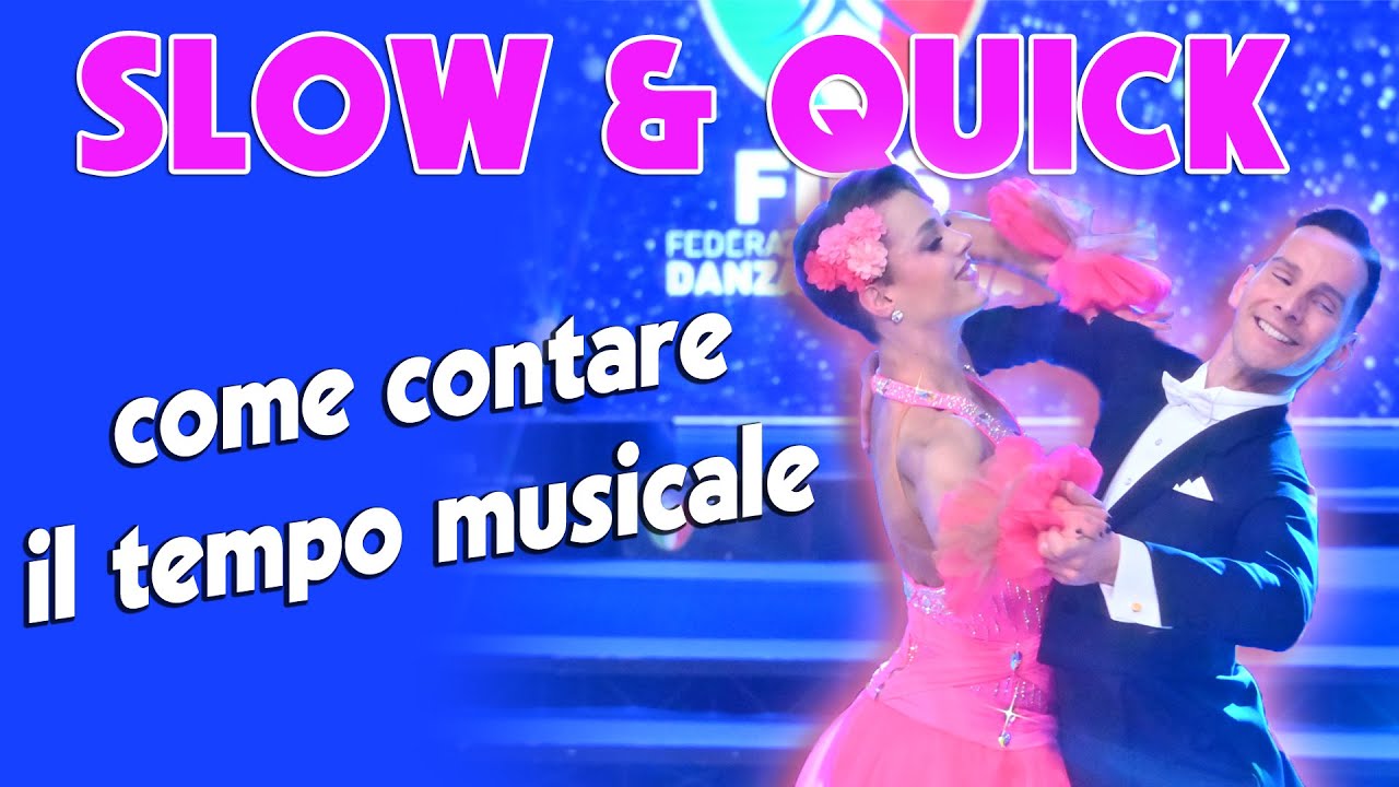 Come CONTARE il TEMPO MUSICALE nei BALLI delle DANZE STANDARD e del ballo liscio con SosDanza