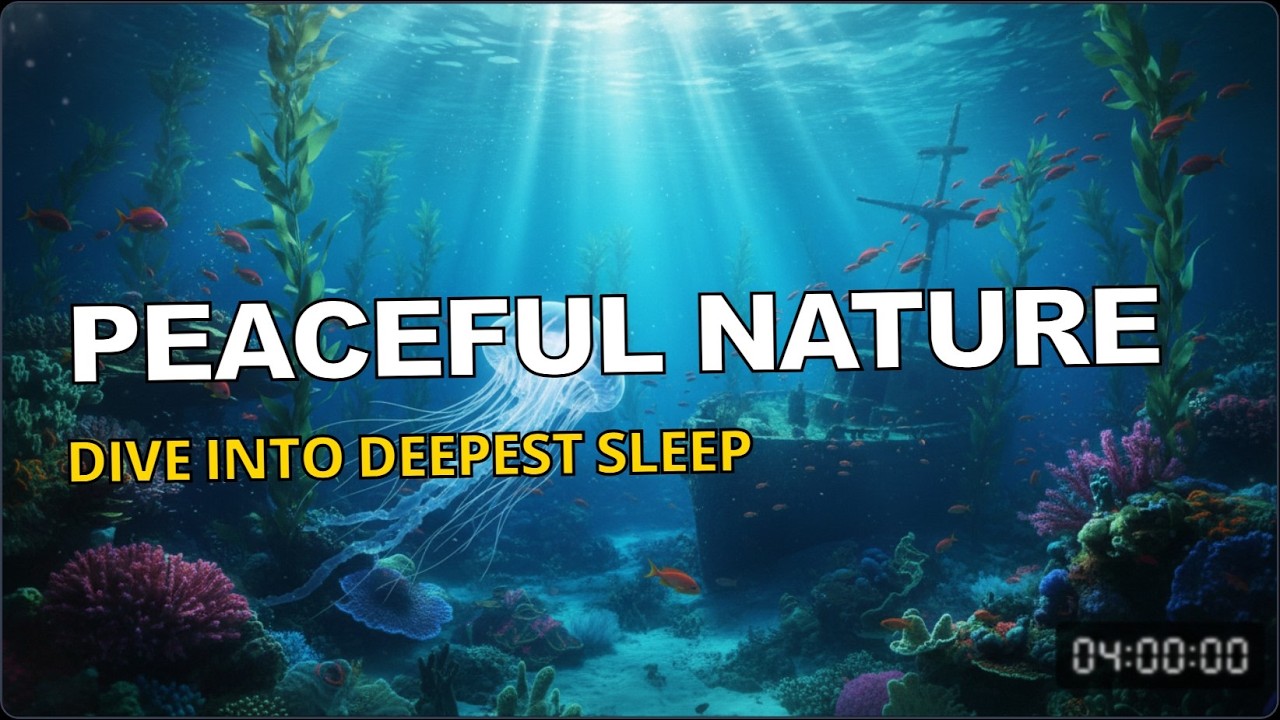 Sound of waves, Chill music & Relaxing sounds | 4h Calm