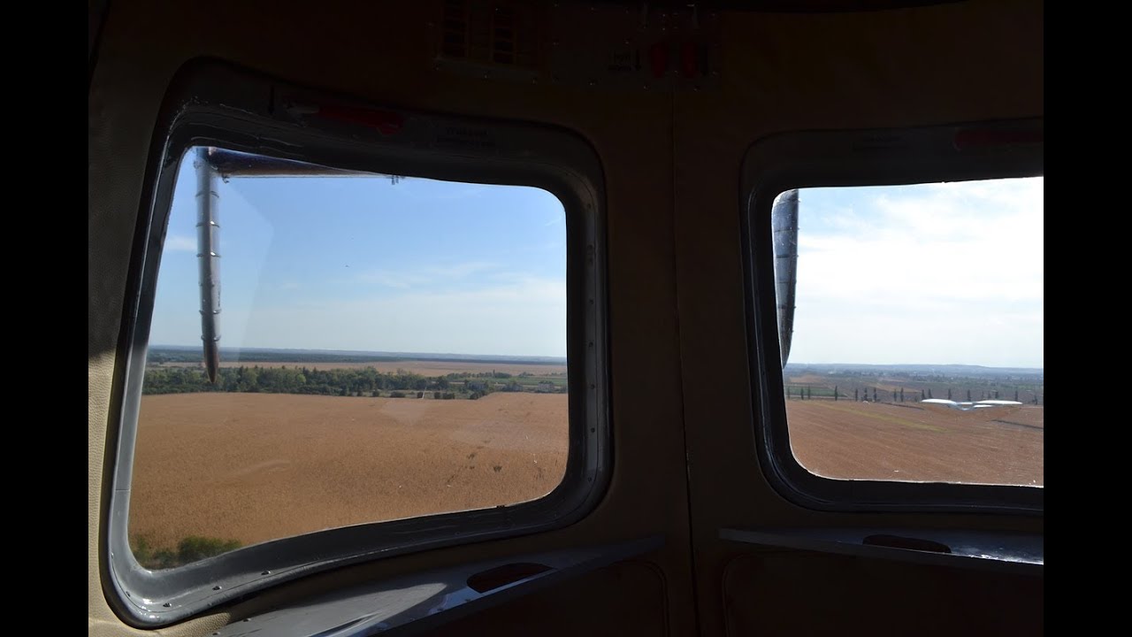 Extreme Kamov Ka-26 flight from passenger cabin