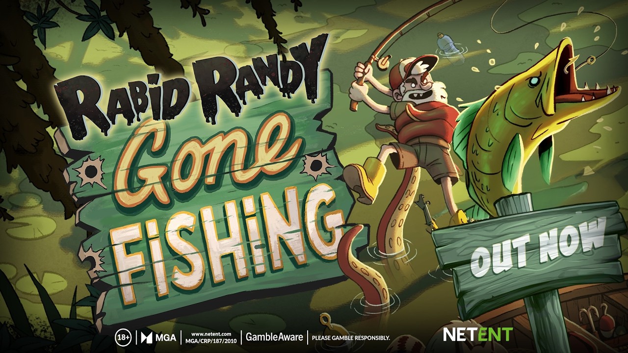 Rabid Randy Gone Fishing Gameplay by NetEnt