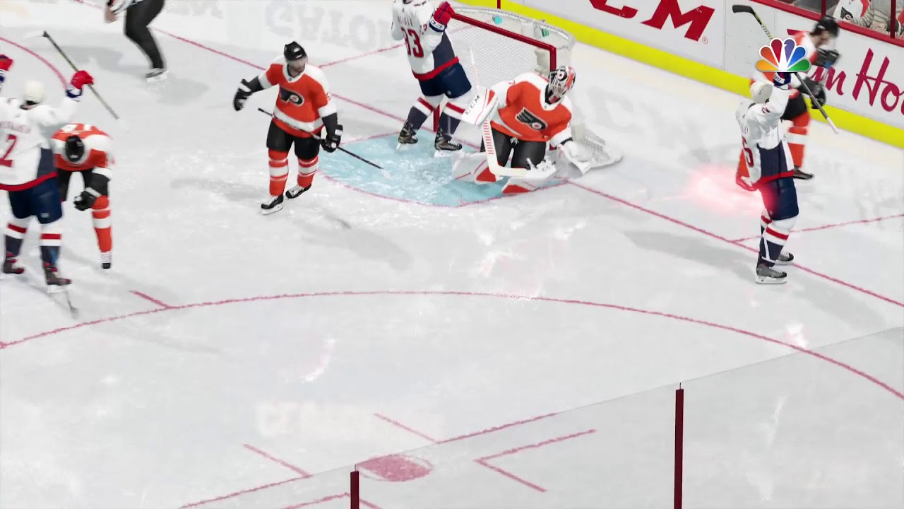 NHL 18 | Washington Capitals vs Philadelphia Flyers | PS4 Gameplay
