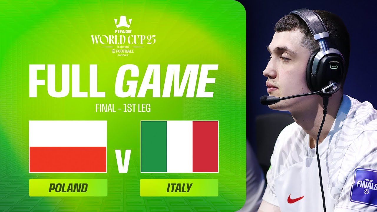 Poland And Italy Clash In A Dramatic First Leg | FIFAe World Cup ft. eFootball&trade; Console