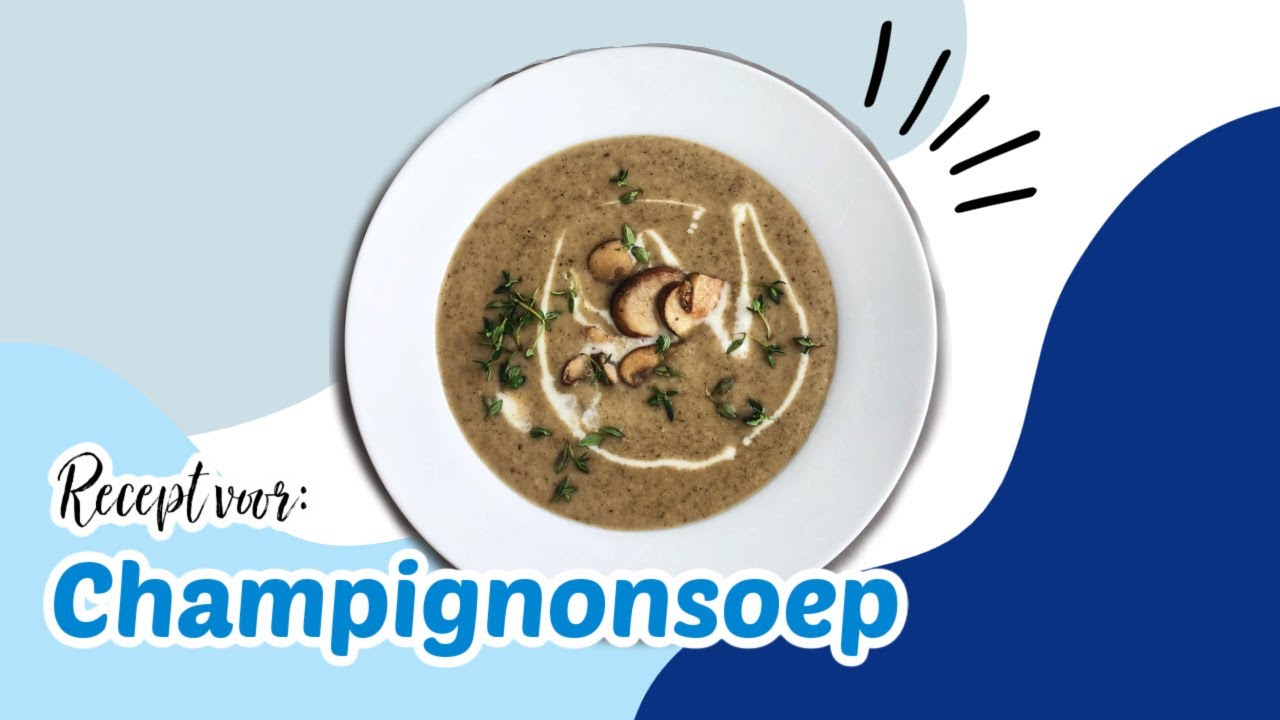 Recept: Champignonsoep