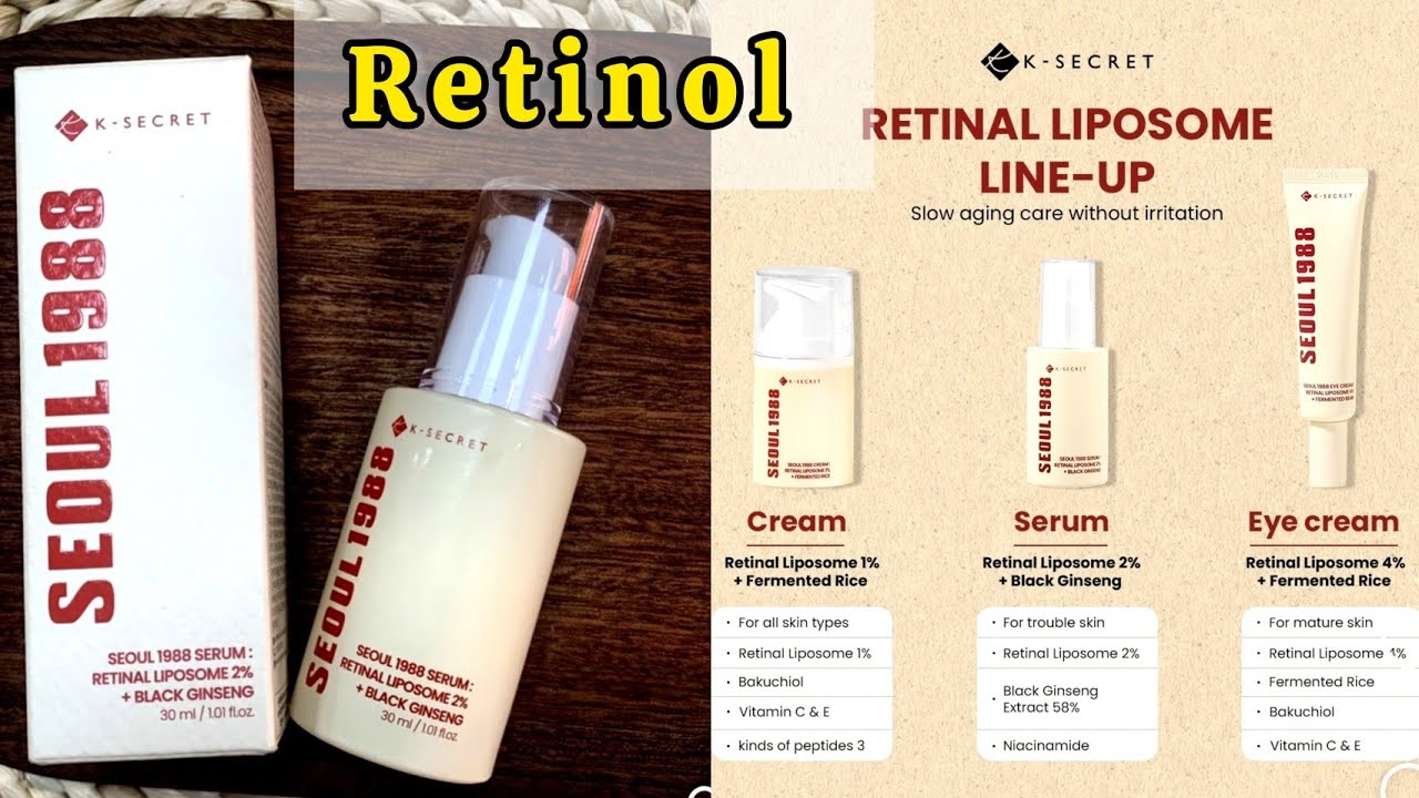 Seoul 1988 Retinol liposome serum honest review in urdu / hindi 
