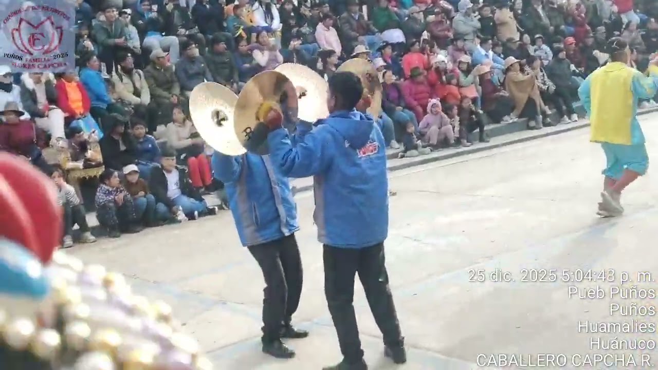 Gran choque de bandas en PUÑOS región huanuco 2025