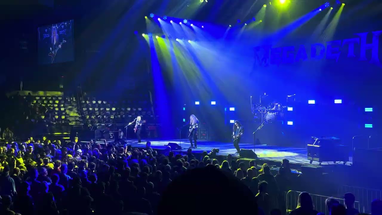 Dystopia - Megadeth. Live@Scotiabank Saddledome, Calgary. February 20, 2026.