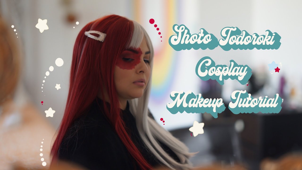 Shoto Todoroki Cosplay Makeup Tutorial &ldquo; My Hero Academia