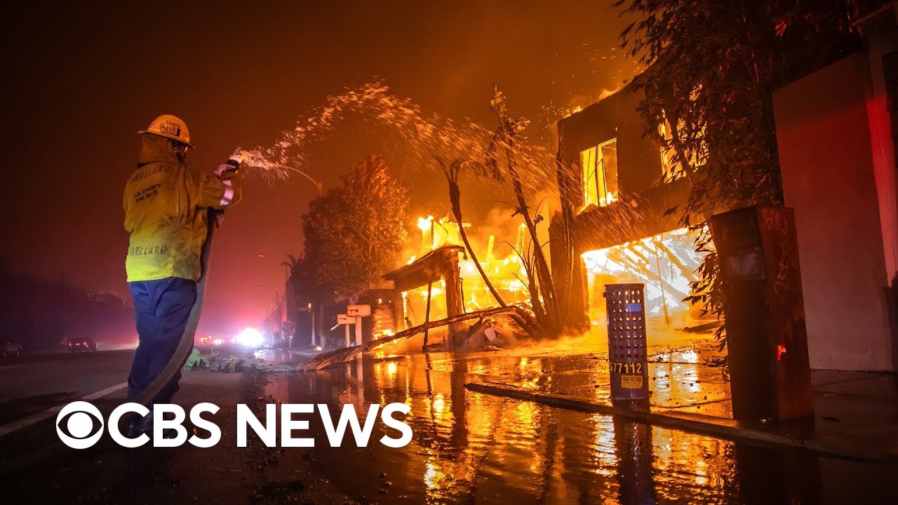 Deadly wildfires continue to burn around Los Angeles | full coverage