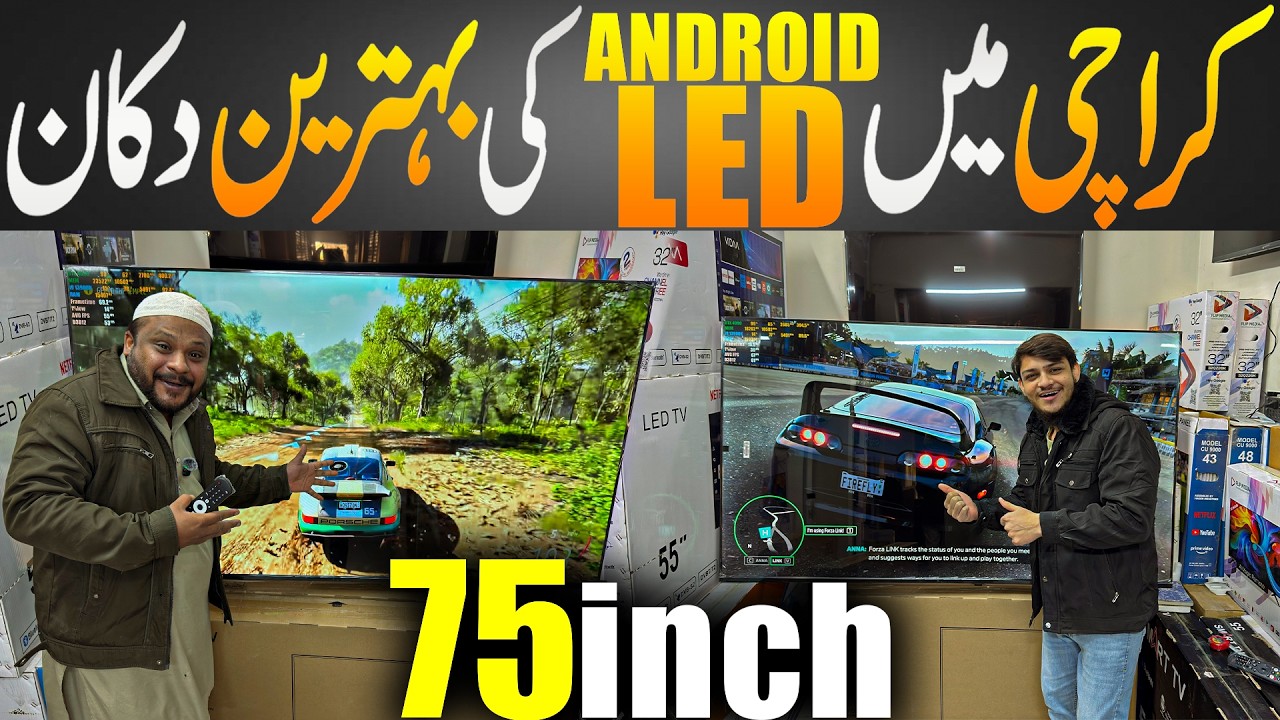 BIG 4K LED TV in Pakistan 2026 | 144Hz Gaming LED Wholesale | 2 Years Warranty Smart LED Price