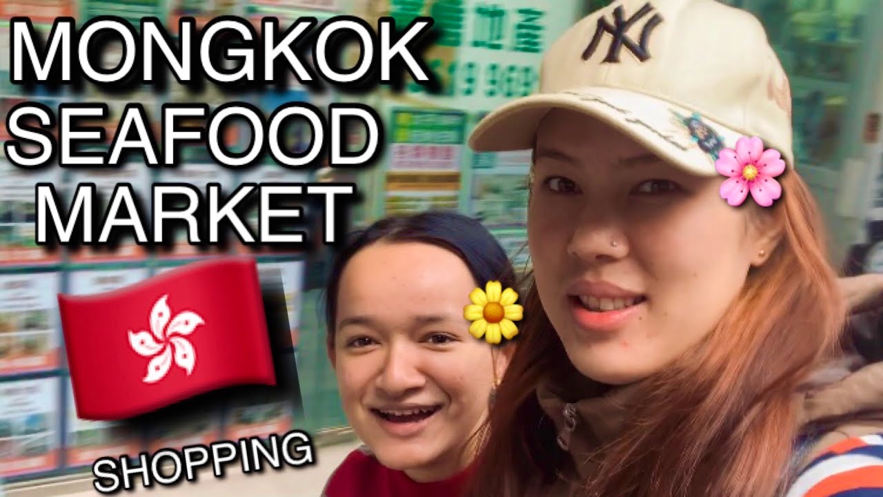 MONGKOK SEAFOOD MARKET || GROSERY SHOPPING🛍 || AMITA AND MAIJU❤️