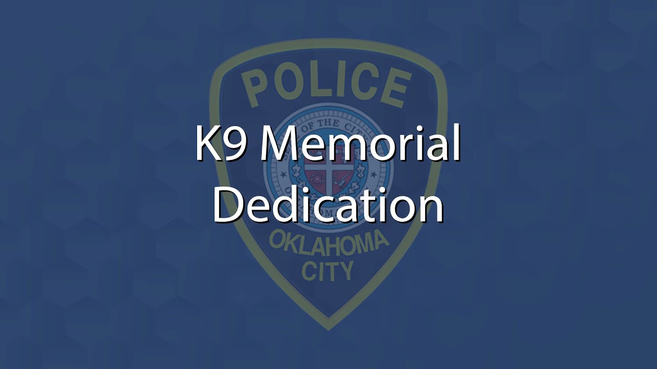 K9 Memorial Dedication